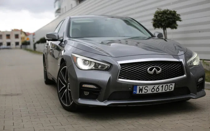 samochody osobowe Infiniti Q50 cena 64999 przebieg: 226000, rok produkcji 2014 z Siedlce